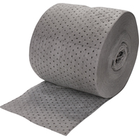 Premium Bonded Sorbent Rolls, Heavyweight, 150' L x 15" W, 25 gal. Absorbancy Industrial Sales