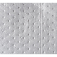 Premium Bonded Sorbent Pads, Oil Only, 15" x 17", 8 gal. Absorbancy Industrial Sales