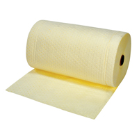 Premium Bonded Sorbent Pads, Heavyweight, 150' L x 30" W, 50 gal. Absorbancy Industrial Sales