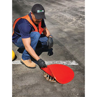 Ultra-Drain Seals&reg; Mats, Circular, 12" dia. Industrial Sales