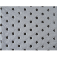 Feuilles absorbantes en fibres fines de calibre industriel, Universel, 15" x 17", 40 gal. d'absorption Industrial Sales