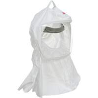 Cagoule Versaflo de haute durabilit&eacute; avec coiffe int&eacute;gr&eacute;e, Grand/Moyen, Coiffe souple, Bavette Simple Industrial Sales