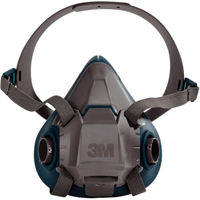 6500 Series Half Facepiece Respirator, Silicone, Small Industrial Sales