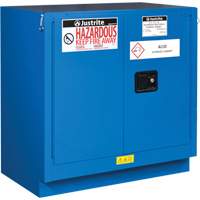Armoires sous le comptoir pour rangement de mati&egrave;res dangereuses Sure-Grip Ex, 22 gal., 35" x 35" x 22" Industrial Sales
