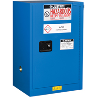 ChemCor&reg; Lined Hazardous Material Compac Safety Cabinets, 12 gal., 23.25" x 35" x 18" Industrial Sales