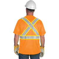 T-shirt conforme &agrave; la CSA, Polyester, Moyen, Orange Industrial Sales