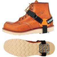 Trex 6315 Strap-On Heel Ice Cleats, Steel, Plate Traction, Large/Medium Industrial Sales
