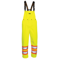 Professional&reg; Journeyman&reg; 300D Pants, Polyester, Small, High Visibility Lime-Yellow Industrial Sales