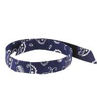 Chill-Its&reg; 6705 Evaporative Cooling Bandana, Blue Industrial Sales