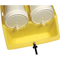 Mini-Racker Mobile Unit, 31" L x 29" W x 15.2" H, 10 US gal. Capacity Industrial Sales