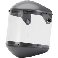 Syst&egrave;me de visi&egrave;re haute performance &agrave; double couronne 4" Fibre-Metal, Propionate, Suspension Rochet Industrial Sales
