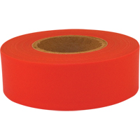 Sub-Zero Flagging Tape, 1.2" W x 150' L, Fluorescent Red Industrial Sales