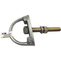 Miller&reg; Anchorage Connector with Hardware, D-Ring, Permanent Use Industrial Sales