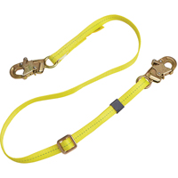 Web Adjustable Positioning Lanyard, 1 Legs, 6', CSA Class B, Polyester Industrial Sales