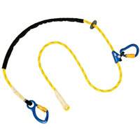 Pole Climber's Adjustable Rope Lanyard, 1 Legs, 8', CSA Class A, Nylon Industrial Sales