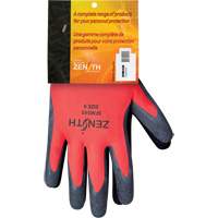 Coated Gloves, 9, Rubber Latex Coating, 13 Gauge, Polyester Shell Industrial Sales