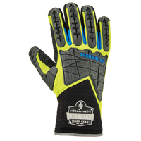 ProFlex&reg; Performance Dorsal Impact-Reducing Gloves + Thermal WP, Small, Suede Palm, Safety Cuff Industrial Sales