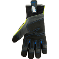 ProFlex&reg; Performance Dorsal Impact-Reducing Gloves + Thermal WP, Small, Suede Palm, Safety Cuff Industrial Sales