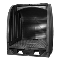 Abris de confinement des d&eacute;versements sans drain, 65" lo x 58" la x 69" h, Capacit&eacute; de charge 2000 lb Industrial Sales