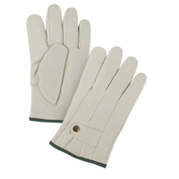 Gants de cordeur doubl&eacute;s pour l'hiver de premi&egrave;re qualit&eacute;, Moyen, Paume Cuir fleur de vache, Doubleure Molleton Industrial Sales