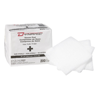 &eacute;ponge de gaze Dynamic, Tampon, 4" lo x 4" la, Dispositif m&eacute;dical Classe 1 Industrial Sales
