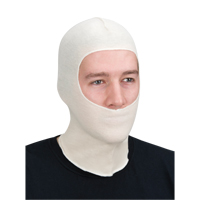 Passe-montagne pour vaporisation, Coton, Blanc Industrial Sales