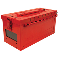 Small Group Lock Box, Red Industrial Sales