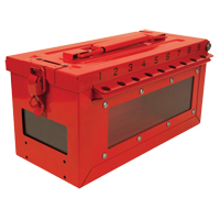 Small Group Lock Box, Red Industrial Sales