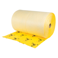 Premium Caution Rolls, Heavyweight, 150' L x 30" W, 57 gal. Absorbancy Industrial Sales