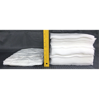 Chiffons pour l'huile Spilltration, Huile seulement, 16" x 10", 29 gal. d'absorption Industrial Sales