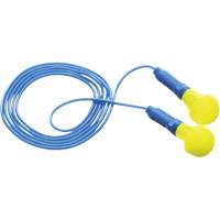 E-A-R Push-Ins Earplugs, Corded, Pair - Polybag, 28/23 dB NRR, One-Size Industrial Sales