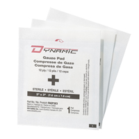Dynamic Gauze, Pad, 3" L x 3" W, Sterile, Medical Device Class 1 Industrial Sales