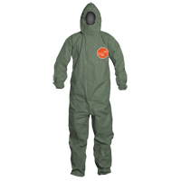 Tychem&reg; 2000 SFR Protective Coveralls, Small, Green Industrial Sales