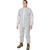 Combinaisons, Moyen, Blanc, Polypropyl&egrave;ne Industrial Sales