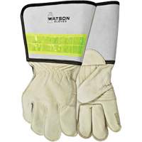 Circuit Breaker Linesman Welding Gloves, Grain Cowhide, Size Medium Industrial Sales