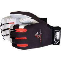 Clutch Gear&reg; Mechanic's Gloves, Grain Leather/Split Leather Palm, Size Small Industrial Sales