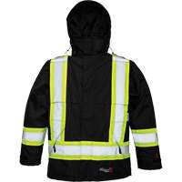 Journeyman Jacket, Polyester/Polyurethane, Black, Small Industrial Sales