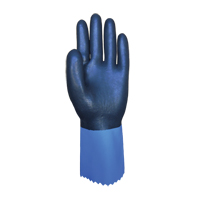 Summitech Full-Dipped Chemical Resistant Gloves, Size Small/7, 11.8" L, Chloroprene, Poly-Cotton Inner Lining, 59-mil Industrial Sales