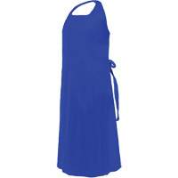 COVERME Apron, Polyurethane, 50" L x 35" W, Blue Industrial Sales