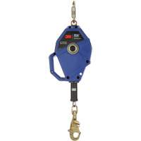 Cordage de s&eacute;curit&eacute; autor&eacute;tractable avec verrouillage intelligent, 20', Acier galvanis&eacute;, Pivotant Industrial Sales