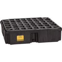 Plateforme de d&eacute;versement modulaire, Capacit&eacute; de d&eacute;versement 15 gal. US, 26" x 26,25" x 6,5" Industrial Sales