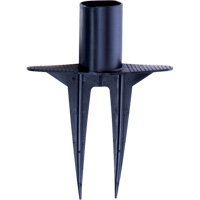 PLUS Stake Removable Spike, Black Industrial Sales