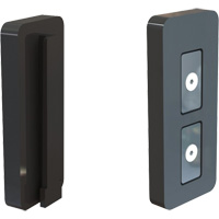 PLUS Head Belt/Ribbon Magnetic End Attachment, Black Industrial Sales