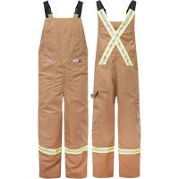Avenger 12 oz. Bib Pants, Small, Caramel Duck Industrial Sales