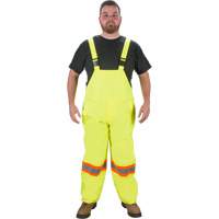 Salopette imperm&eacute;able RZ1000, Polyester, Petit, Jaune lime haute visibilit&eacute; Industrial Sales