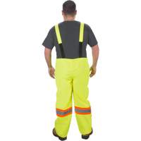 Salopette imperm&eacute;able RZ1000, Polyester, Petit, Jaune lime haute visibilit&eacute; Industrial Sales
