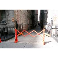Multi-Gate Barricade, 43" H x 90" L, Orange Industrial Sales