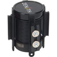 Cassette de ruban magn&eacute;tique pour barri&egrave;re de contr&ocirc;le des foules personnalis&eacute;e, 7', Ruban Noir Industrial Sales