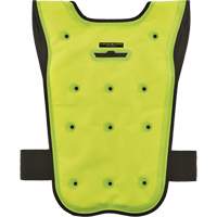 Chill-Its&reg; 6687 Economy Dry Evaporative Cooling Vest, Small/Medium, High Visibility Lime-Yellow Industrial Sales