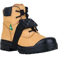 Mid-Sole Ice Cleats, Tungsten Carbide, Stud Traction, One Size Industrial Sales